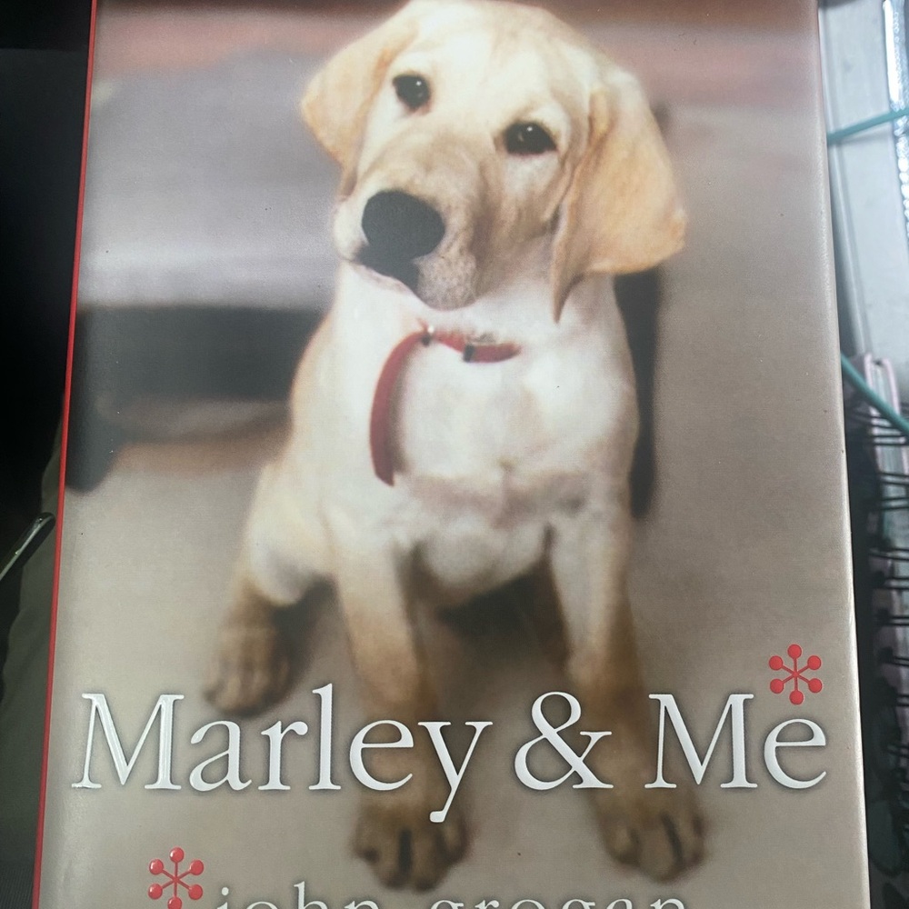 Marley & Me Dog Book Cover Print by John Grogan